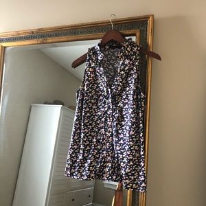 The Limited floral blouse